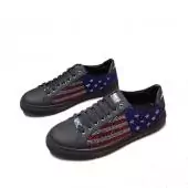 philipp plein chaussures pour homme usa flag black